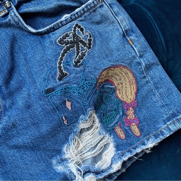 ZADIG & VOLTAIRE DENIM SHORTS - Picture 7 of 15